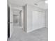 Bright bedroom features plush carpet, closet, and ceiling fan at 2109 Laceflower Dr, Brandon, FL 33510