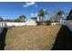 Spacious fenced backyard with potential for outdoor activities and landscaping at 2218 Egret Walk Ct, New Port Richey, FL 34655