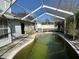 Backyard swimming pool area at 2218 Egret Walk Ct, New Port Richey, FL 34655