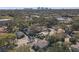 Beautiful aerial view of a home surrounded by lush greenery and mature trees in the residential community at 2308 Chipco St, Tampa, FL 33605