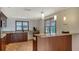 Kitchen featuring granite countertops, dark cabinets, and stainless steel microwave at 2411 And 2407 Casey Key Rd, Nokomis, FL 34275