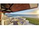 Backyard patio with pool, beach access, and comfortable seating overlooking ocean for luxury outdoor living at 2411 And 2407 Casey Key Rd, Nokomis, FL 34275