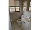 Bathroom view showcasing tile floor and vanity sink with a mirror at 4501 27Th S Ave, Gulfport, FL 33711