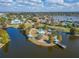 Beautiful community park featuring a gazebo, walking paths, and scenic lake views at 5325 Sandy Shell Dr, Apollo Beach, FL 33572