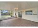 Expansive lanai offering views of the backyard and pool area, perfect for outdoor living at 5325 Sandy Shell Dr, Apollo Beach, FL 33572