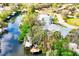 Gorgeous waterfront property with private dock and lush tropical landscaping at 809 30Th E Ct, Bradenton, FL 34208