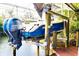 Boat lift with a dual motor boat, an efficient design to protect your boat from the marine environment at 809 30Th E Ct, Bradenton, FL 34208