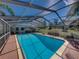 Enjoy the inviting, screened-in private pool perfect for relaxation and entertainment at 10925 Fort King Rd, Dade City, FL 33525