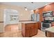 Beautiful kitchen featuring stainless steel appliances and an island, perfect for entertaining at 1520 15Th N St, St Petersburg, FL 33704