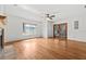 Sunlit living room with hardwood floors and window at 1520 15Th N St, St Petersburg, FL 33704