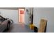 The garage features a clean interior and an entry doorway at 1550 Chateau Wood Dr, Clearwater, FL 33764