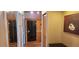 View of sauna room with wooden benches at 1550 Chateau Wood Dr, Clearwater, FL 33764