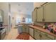 Bright eat-in kitchen featuring stainless steel appliances and a cozy breakfast nook at 3017 Minuteman Ln, Brandon, FL 33511