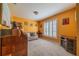 Comfortable living room featuring a couch and neutral colors at 3017 Minuteman Ln, Brandon, FL 33511