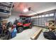 Spacious garage provides ample storage space and a convenient golf cart at 4301 W San Luis St, Tampa, FL 33629