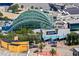 Aerial view of The Florida Aquarium with stunning architecture and nearby restaurants and attractions at 449 S 12Th St # 2702, Tampa, FL 33602