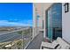 Enjoy the cityscape from this luxury condo balcony with outdoor seating and scenic river views at 449 S 12Th St # 2702, Tampa, FL 33602