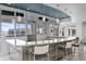 Elegant bar area featuring granite countertops and pendant lights perfect for entertaining guests at 449 S 12Th St # 2702, Tampa, FL 33602