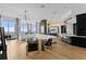 Spacious living room featuring modern design, open layout, and city skyline views at 449 S 12Th St # 2702, Tampa, FL 33602