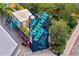 Aerial view of Sparkman Wharf showcasing restaurants, shops, and event spaces in a vibrant waterfront setting at 449 S 12Th St # 2702, Tampa, FL 33602