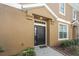 Classic front door with a covered entryway, offering a welcoming entrance to the home at 7001 Interbay Blvd # 181, Tampa, FL 33616