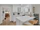 Modern kitchen with white cabinetry, stylish countertops, and stainless steel appliances at 1044 Charles St, Clearwater, FL 33755