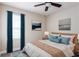 Comfortable bedroom features a queen-sized bed, modern decor, and soft lighting at 16388 Cape Horn Blvd, Punta Gorda, FL 33955