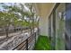 Enjoy outdoor living on this balcony overlooking a tree-lined street at 1801 N Morgan St # 6, Tampa, FL 33602