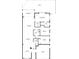 Detailed floor plan showcasing layout with dimensions for rooms, including a screened porch at 2166 Andrews Ct, Dunedin, FL 34698