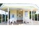 Covered pool area with comfortable seating, creating a perfect spot to unwind and enjoy the community's amenities at 2166 Andrews Ct, Dunedin, FL 34698