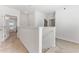Hallway upstairs featuring neutral walls and carpet at 16549 Secret Meadow Dr, Odessa, FL 33556