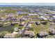 Panoramic aerial view of a large community with multiple buildings, ponds, parking, and green spaces at 10263 Gandy N Blvd # 2014, St Petersburg, FL 33702