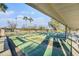 Outdoor shuffleboard courts, perfect for a leisurely game in the sunshine at 11821 Boynton Ln, New Port Richey, FL 34654