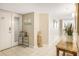 Inviting hallway with neutral tones and tile flooring at 14700 Gulf Blvd # 405, Madeira Beach, FL 33708