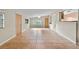 Bright, open living room featuring tile flooring at 19230 Lake Allen Rd, Lutz, FL 33558