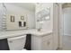 Well-maintained bathroom with a clean vanity area and modern fixtures at 31101 Wrencrest Dr, Wesley Chapel, FL 33543