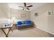 Small bedroom can also function as an office or den at 3848 Mariner Dr, St Petersburg, FL 33705