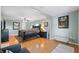Large main bedroom with a ceiling fan, area rug, and lots of space at 5815 Dory Way, Tampa, FL 33615