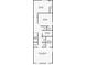 Second floor layout with two bedrooms, including a primary bedroom, and two bathrooms at 637 Jetstar Ln, Oldsmar, FL 34677