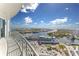 Spacious balcony offering amazing waterfront views and city skyline views at 1209 E Cumberland Ave # 2802, Tampa, FL 33602