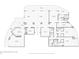 Detailed floor plan showcasing the layout of a residence with multiple rooms and balconies at 1209 E Cumberland Ave # 2802, Tampa, FL 33602