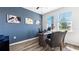 Bright home office featuring a stylish desk and comfortable seating at 17114 James Trl, Parrish, FL 34219