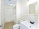 Bright bathroom featuring modern sink and tiled floors at 184 Garden Nw Ave, Port Charlotte, FL 33952