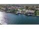 Waterfront homes showcasing private docks, boat lifts, and serene water views in a desirable neighborhood at 1984 Kansas Ne Ave, St Petersburg, FL 33703