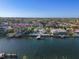 Picturesque waterfront homes featuring private docks and serene water views in a tranquil neighborhood at 1984 Kansas Ne Ave, St Petersburg, FL 33703