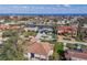 Waterfront homes nestled among lush greenery, featuring access to serene canals and the bay at 1984 Kansas Ne Ave, St Petersburg, FL 33703