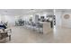 Bright, open kitchen with large island, modern appliances, and bar seating is perfect for entertaining at 1984 Kansas Ne Ave, St Petersburg, FL 33703