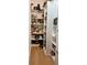 Walk-in pantry with custom shelving, providing ample storage space at 39 W Spanish Main St, Tampa, FL 33609