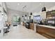 Bright cafe with counters, refrigerators, and a drink-making station at 4228 Isonzo Way, Wesley Chapel, FL 33543