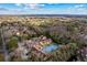 Aerial view of a sprawling residential community surrounded by lush greenery and mature trees at 8659 Fancy Finch Dr # 202, Tampa, FL 33614